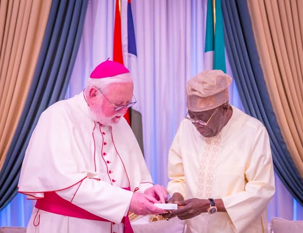 Tinubu to Pope Leo XIV: I look forward to receiving you in Nigeria