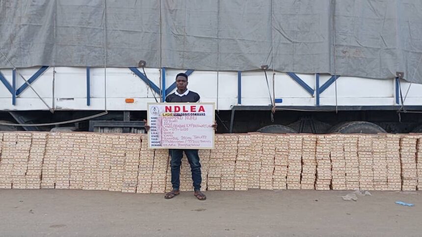 NDLEA intercepts Kano-bound tramadol shipments in Lagos