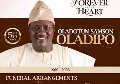 The grim reaper snatched Dotun Oladipo