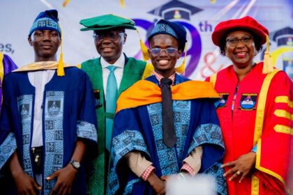LASU: Sanwo-Olu gifts N20m to each of best graduating students