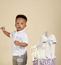 Priscilla Ojo unveils son Rakeem’s face on first birthday