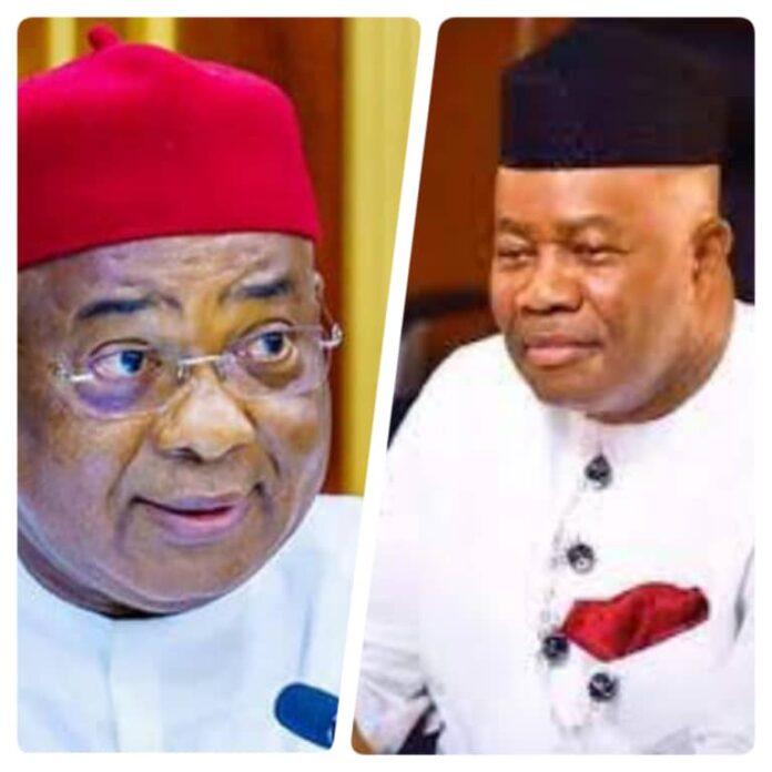 APC mega rally: Akpabio, Uzodimma, others arrive Osogbo