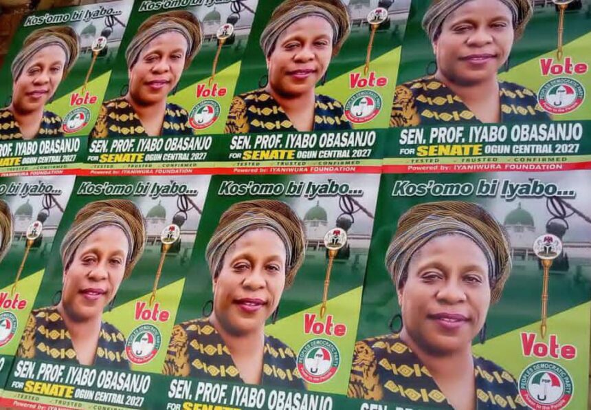 Removal of posters: Who is afraid of Iyabo Obasanjo?