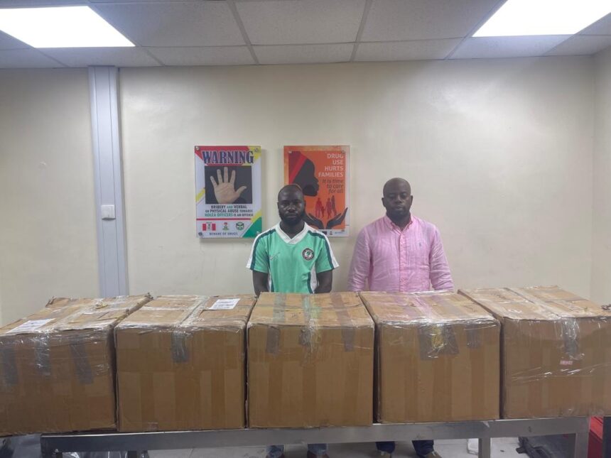 184.5kg cocaine bust: NDLEA docks KC Luxury, two accomplices