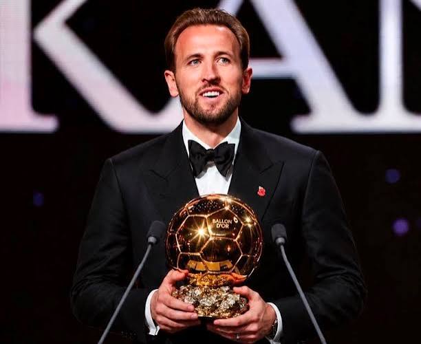 Kane wins 2026 Ballon d’Or, ends 25-year wait for England