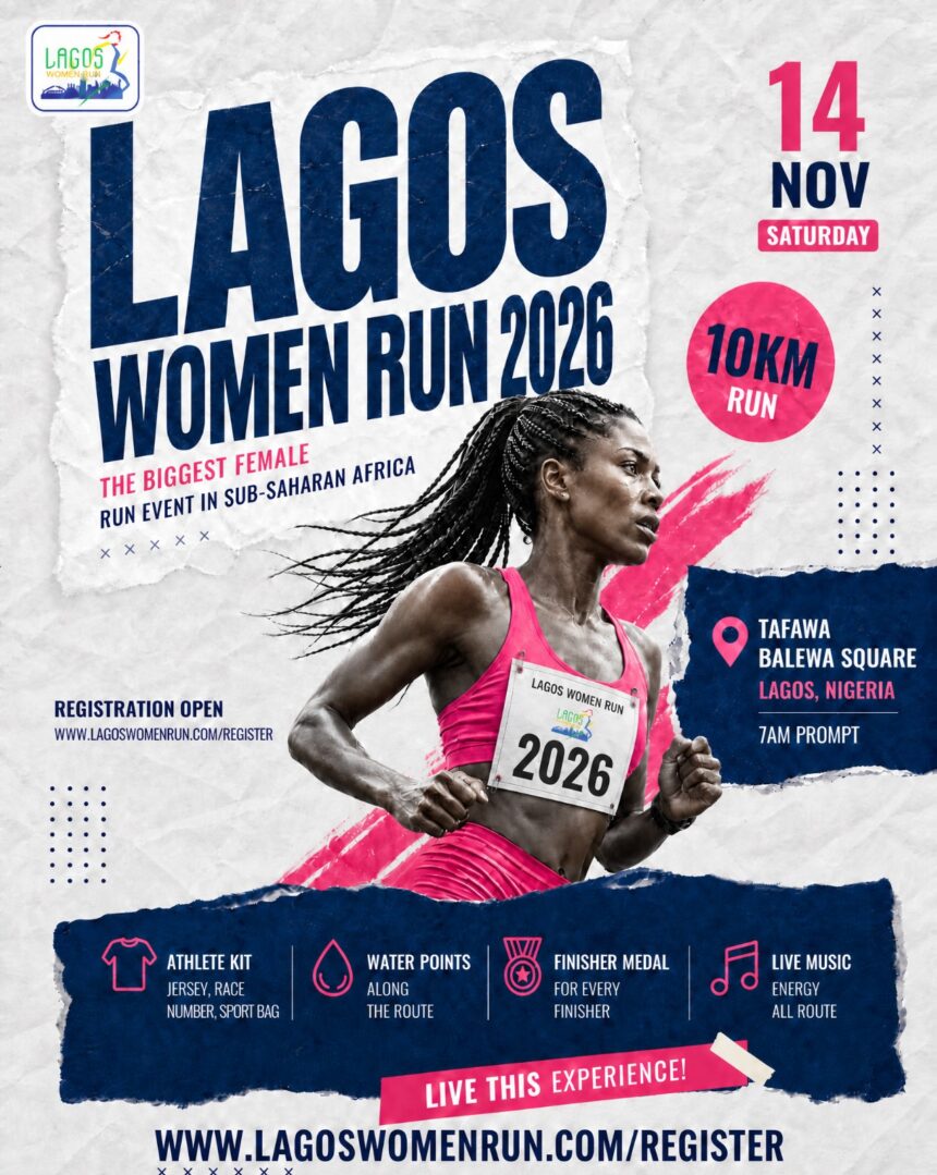 Countdown begins as Lagos Women Run holds Nov 14