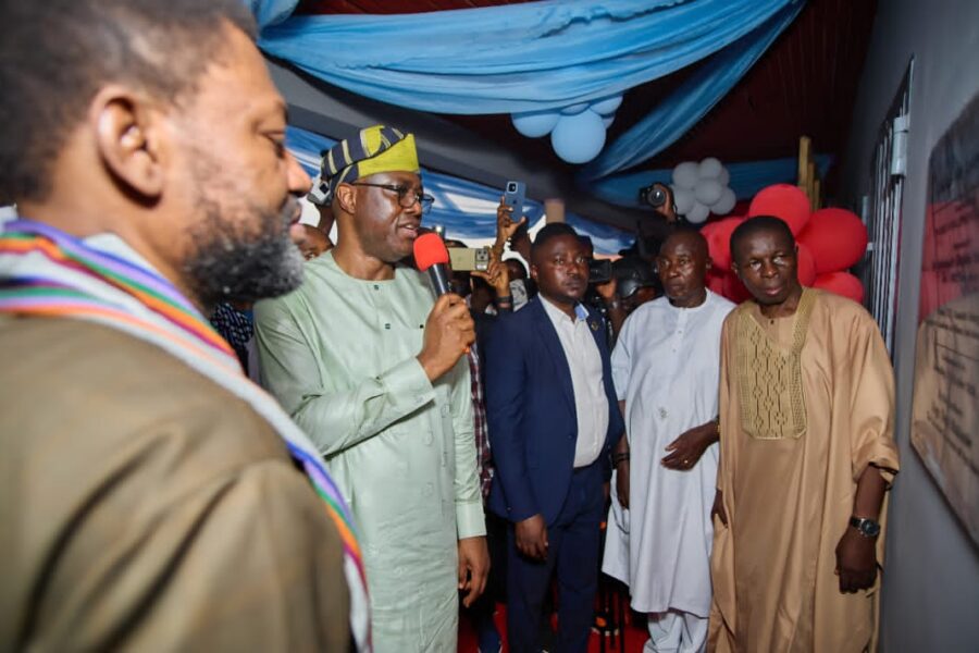 GCI: Makinde inaugurates labs donated by Emadeb Energy boss, Olujimi 