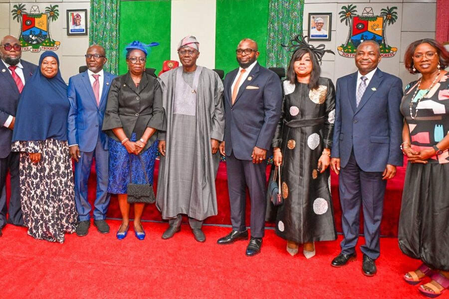 Sanwo-Olu swears in six new Permanent Secretaries