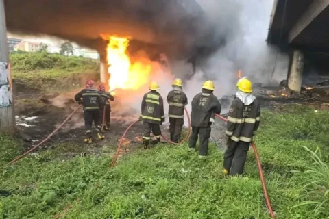 FRSC orders probe into Otedola bridge tanker inferno