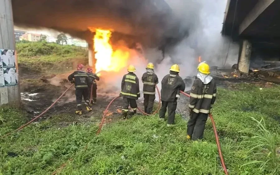 FRSC orders probe into Otedola bridge tanker inferno