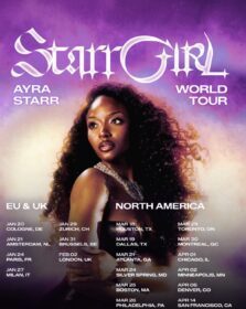Ayra Starr announces 20-city world tour for ‘Starrgirl’