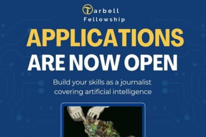 Application for 2027 Tarbell Fellowship for AI Journalism is open