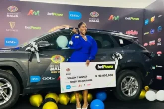 BBNaija winner, Temi , receives her prize of N90m, SUV