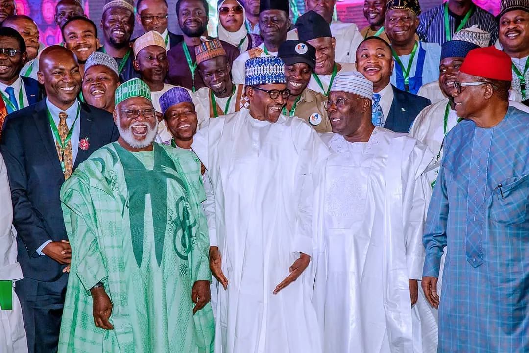 Buhari, Atiku sign peace accord ahead of presidential election, appeal to Nigerians
