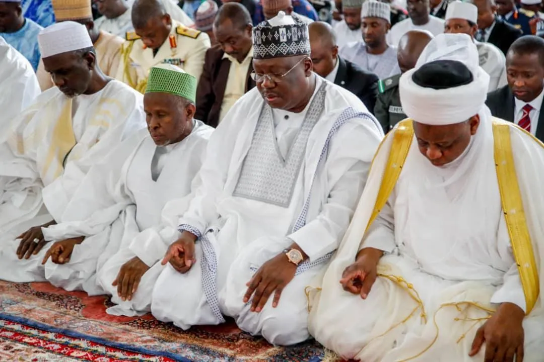 PHOTO NEWS: Lawan, Sultan, others at Independence Day prayer