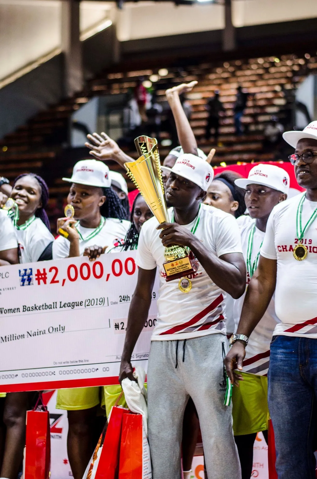 Air Warriors crowned 2019 champions of Women Basketball League