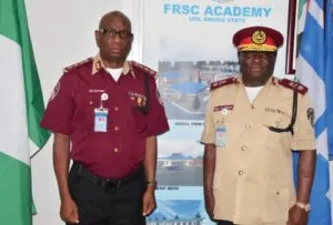 FRSC spokesman, Bisi Kazeem, decorated with Asst Corps Marshal rank