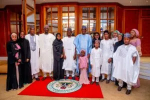 PHOTO NEWS: Buhari celebrates Eid-el-Kabir
