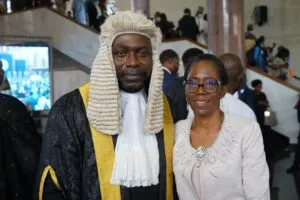 PHOTO NEWS: ICPC chairman, Owasanoye, sworn in as SAN
