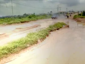 The area near Oju Alale Bus Stop