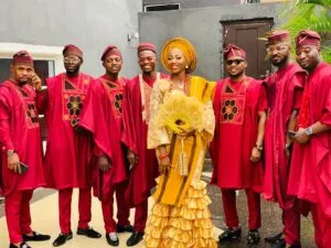 PHOTO NEWS: Ademola Adegboyega ties nuptial knot with Olufunmilayo