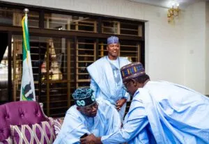 PHOTO NEWS: Tinubu meets APC governors on his presidential ambition