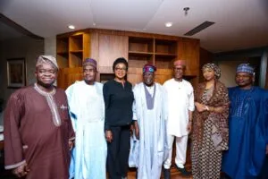 Tinubu appears before APC screening panel, defends ambition (+Photos)