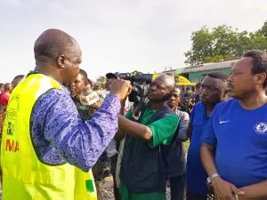 Two killed, many injured as train rams into Lagos staff bus(+Photos)