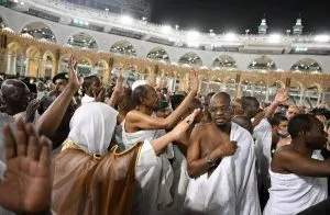 Buhari performs Umrah ritual in Makkah (+Photos)