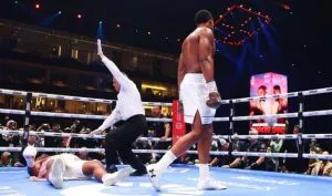 EXTRA: How to silence a lousy illiterate: Joshua Vs Ngannou